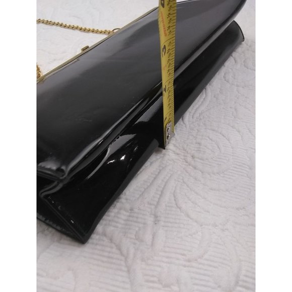 Vintage Theodor California extra wide elegant small handbag gold chain - Picture 12 of 12